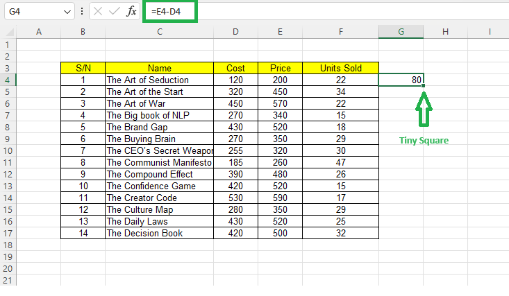 How to Calculate Profit from Sales Using Spreadsheets