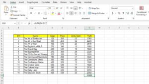 Read more about the article How to Calculate Profit from Sales Using Spreadsheets