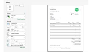 Read more about the article Excel Invoice Template